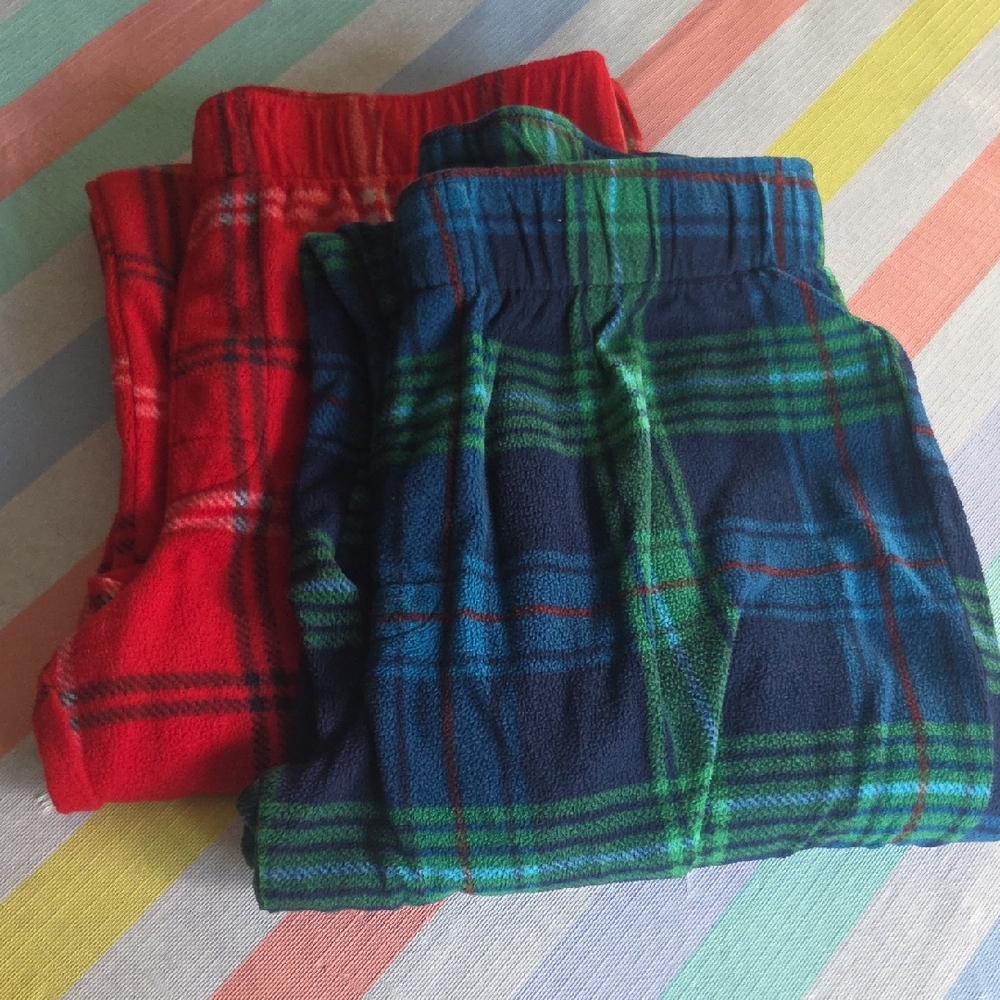 Wondershop Red and Green Plaid Pajama Pants